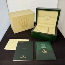 ROLEX Watch Box Case 30.00.02 Booklet Oyeter (2005) 100%Authentic YZ4999