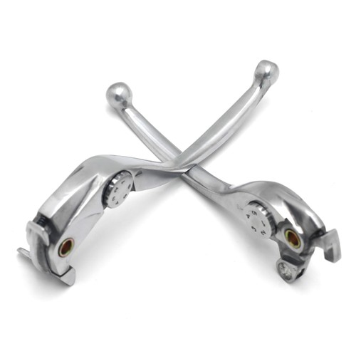 Silver brake clutch hand lever - silver,