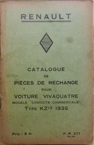 1935 renault vivaquatre - ,