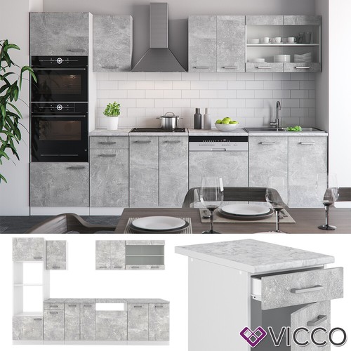 Cuisine vicco line 300 cm - r-line,