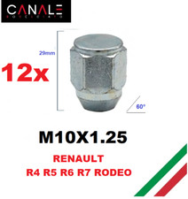 12 ECROUS M10X1.25  DE ROUE