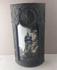 Ancienne porte / partie de poêle / fourneau, à bois / charbon, fonte, Frankfurt