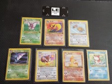 Pokemon Cards Lots 7 Cards JUNGLE EDITION 07/20 Holo Pyroli- Nosferalto Ect