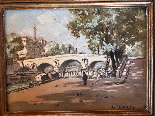 Tableau rené ligeron quais - rené, de