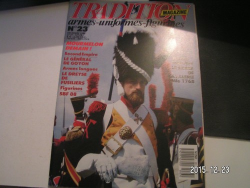 Tradition magazine n - ***, °23