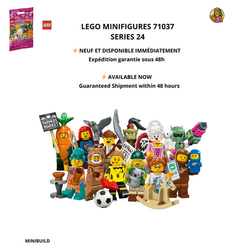 Lego minifigures 71037 - minifigures, series