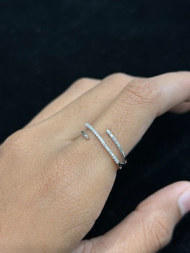 Bague femme ajustable plaqué - bague,