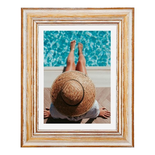 Cadre photo bois toscane - photo,