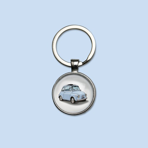 Porte clés fiat 500 - fiat, ancienne