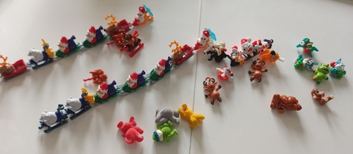 Lot figurines kinder noël - figurines,
