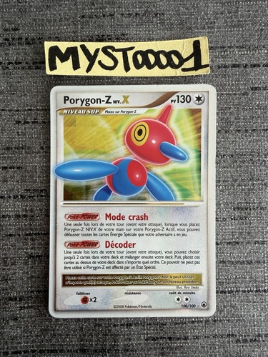 Carte pokémon porygon niv x - pokémon,
