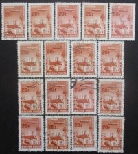 HONGRIE poste aérienne N°279 X 17 oblitéré