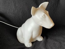 SKK Bull Terrier Onion Retro Lamp. Very Rare Find, Great Condition