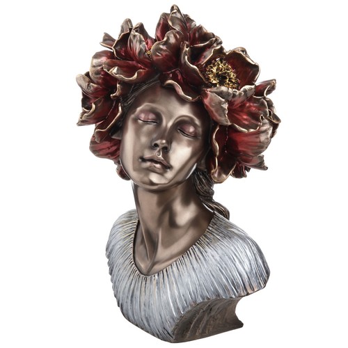 Buste sculpté femme aux - buste,