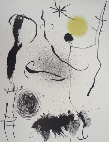 Joan miro bouquet - miro, :