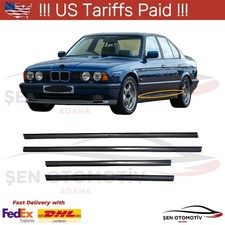 Jeu de garnitures de moulure de porte inférieure pour BMW Série 5 E34 - Ancie...