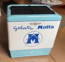 Motta Restored Glacier Refrigerator Working.. No Coca Cola Flipper Jukebox