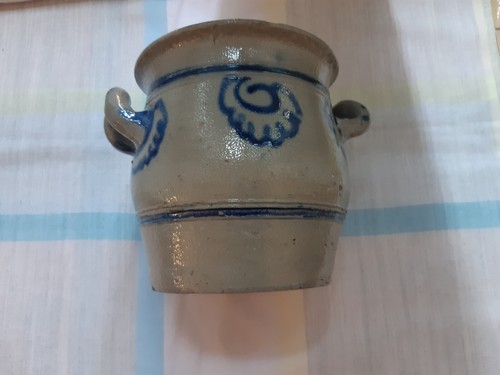 Ancien grand pot - /saloir, en