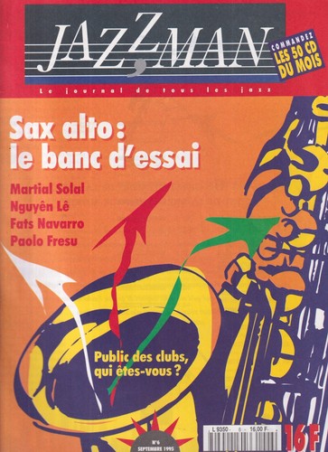 Jazz man sax - n°06, /