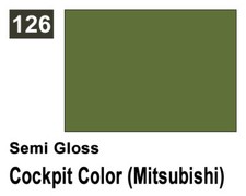 Mr. Hobby G126 Mr.Couleur Semi Gloss 126 Poste de Pilotage Couleur Mitsubishi