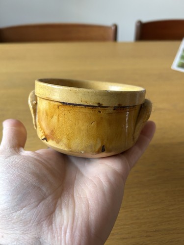 Ancien petit pot terre - ancien,
