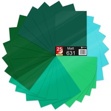 Lot de 25 feuilles A4 vert 30
