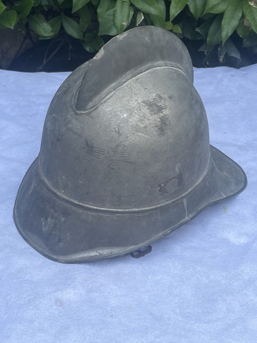 Casque pompier ancien en - ancien,