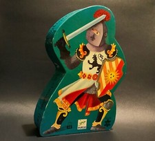 DJECO / Silhouette Puzzle - The Fantastic Knight - Excellent Condition