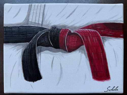 Tableau judo ceinture blanche - tableau,