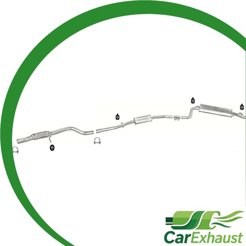 Ligne pot échappement - ligne, pour