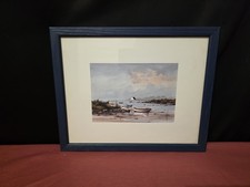 Reproduction moderne - Cadre en bois et sous-verre