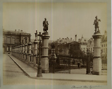Belgium, Brussels, Place du Comte d&#039;Egmont Vintage Print Albumen Print