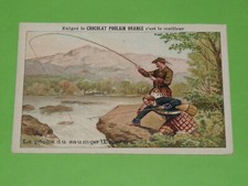 CHROME 1900-1920 CHOCOLATE FOAL SALMON FISHING SCOTLAND FLY LINE