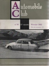 AUTOMOBILE CLUB 56 1963