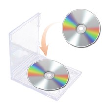  5 Pcs CD Jewel Case Clear