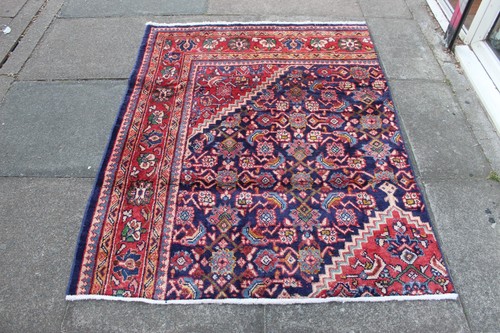Tapis rectangle laine fait - rectangle,