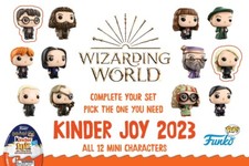 2023 HARRY POTTER Kinder Joy Funko Pop | ALL 12 FIGURINES | Complete your set