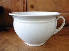 pot de chambre pour enfant en porcelaine blanche XIXème