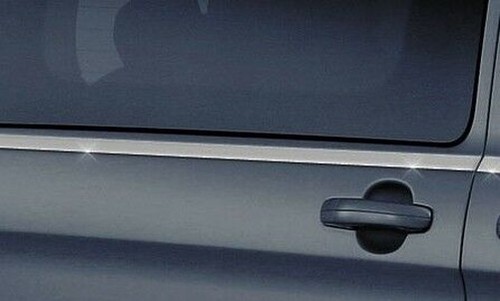 Côté chrome porte - chrome,