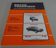 Reparaturanleitung Revue Technique Renault R4 & Ford Granada Stand 1979