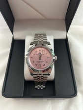 Montre Seikmods Date Just Arabic Dial Rose