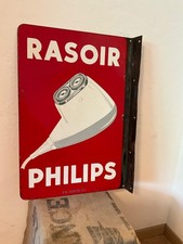 antique enamel plate razor PHILIPS