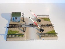 Marklin Metal Level Crossing 7390. Manual operation. HO. 3 rail AC only. No box.