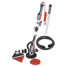 Ponceuse à plâtre 710W, 225mm/215mm, base ronde et triangulaire, lampe de poche