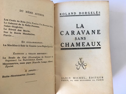 Caravane sans chameaux 1928 - sans,