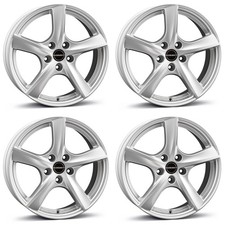 4 Jantes Borbet TL 5.5x15 ET38 5x100 SIL pour VW Cross Polo