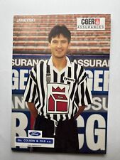 CEDOMIR JANEVSKI-RCSC Charleroi-28 Caps YUGOSLAVIA/MACEDONIA-Vardar-Lokeren-AK
