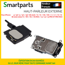 HP EXTERNE (BUZZER) POUR IPHONE 4/5/6/7/8 ET + X/XR/XS/11/12/13 MINI,MAX,PRO MAX