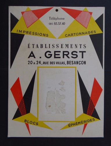 Ancien carton plv présentoir - carton,