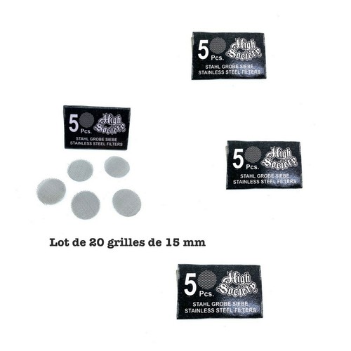 Lot grilles metal - 20,